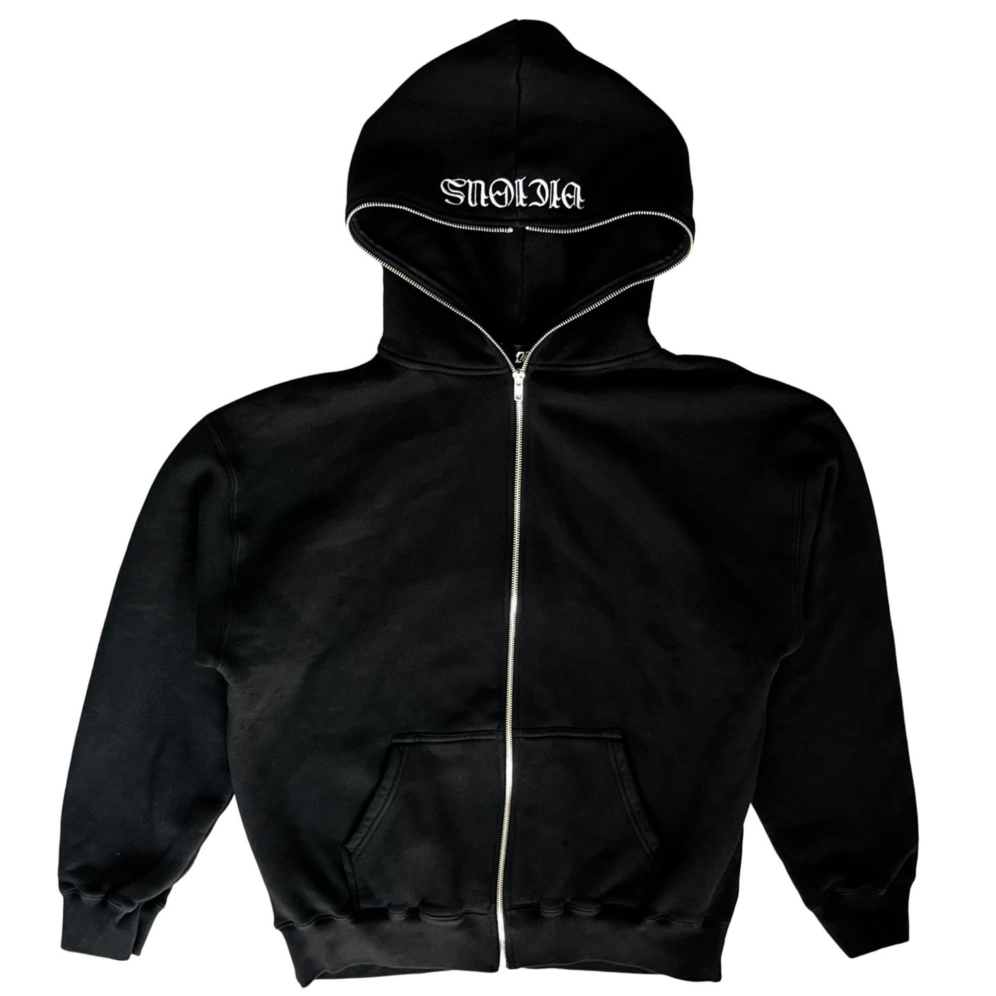 VAMPIRIC FULL ZIP HOODIE BLACK