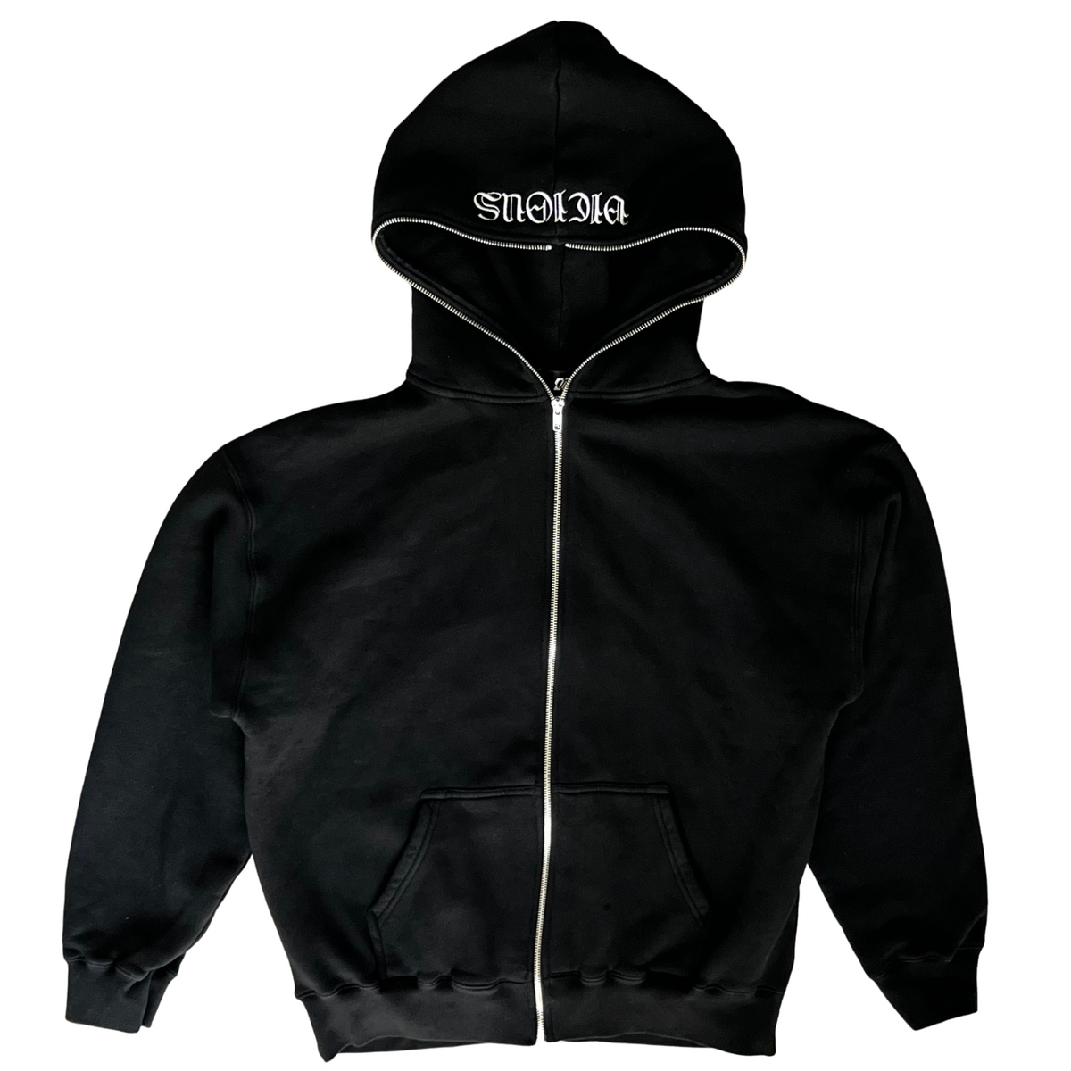 VAMPIRIC FULL ZIP HOODIE BLACK – Vicious Department