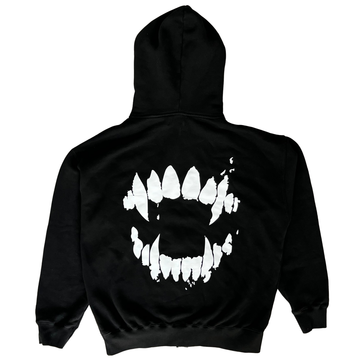 VAMPIRIC FULL ZIP HOODIE BLACK